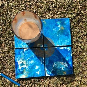 Ocean blue Coasters
